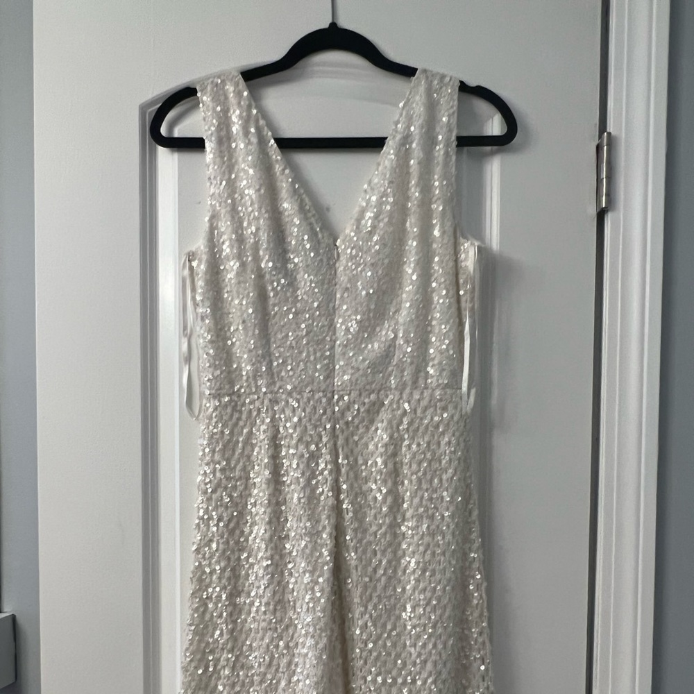 White bridal shower dress never worn
